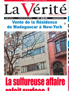 Vente de la Résidence de Madagascar à New-York en 2007 – La sulfureuse affaire refait surface en 2019 – La vérité du 18 mai 2019