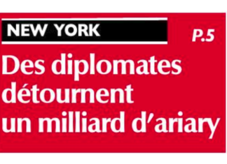 En 2007, des diplomates malgaches de l’ambassade à New York détournent un milliard d’Ariary, la plainte n’a été transmise au Pôle anticorruption (PAC) qu »en mai 2019 – Expressmada du 18 mai 2019.